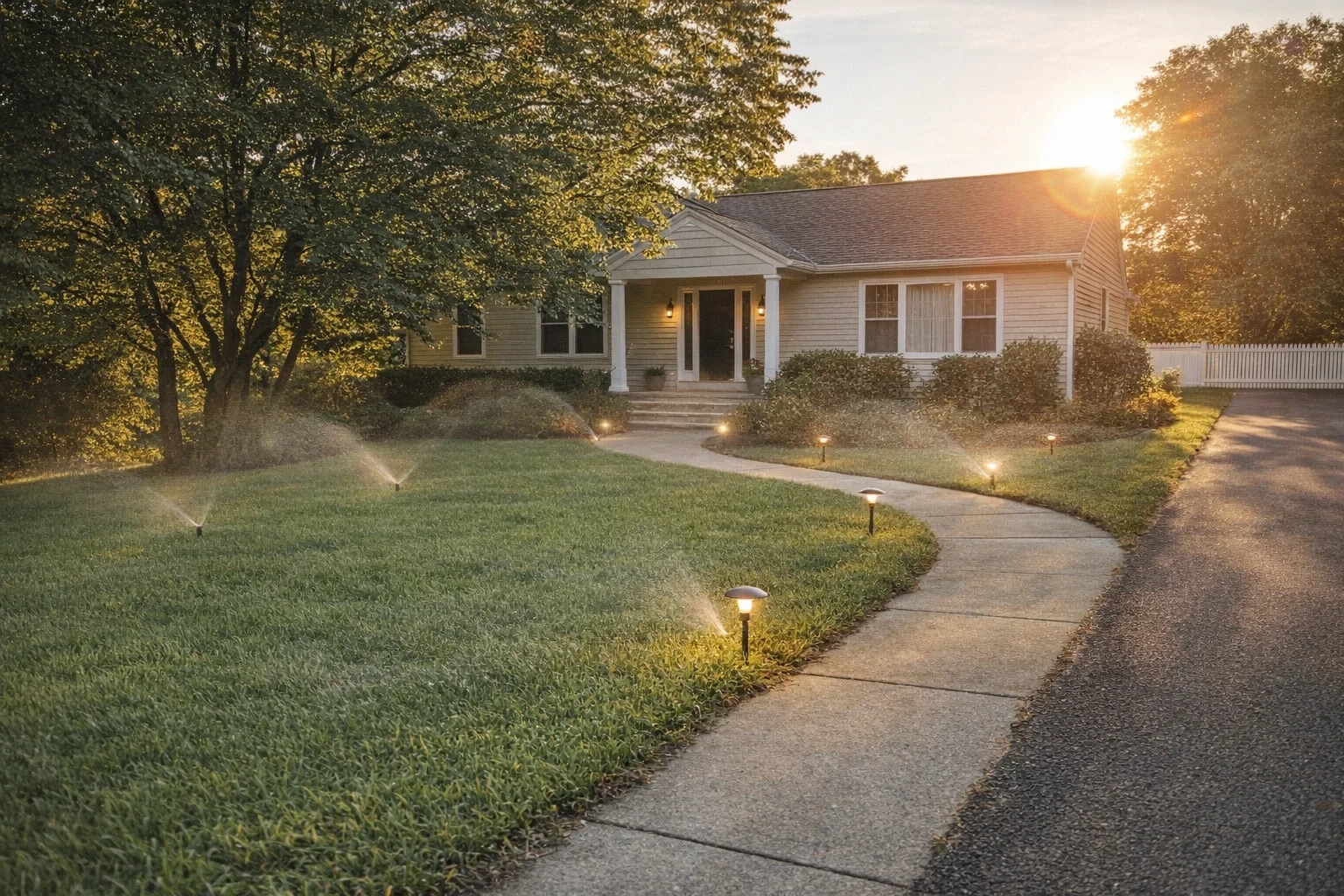 Landscaping upgrades that save and waste money on insurance